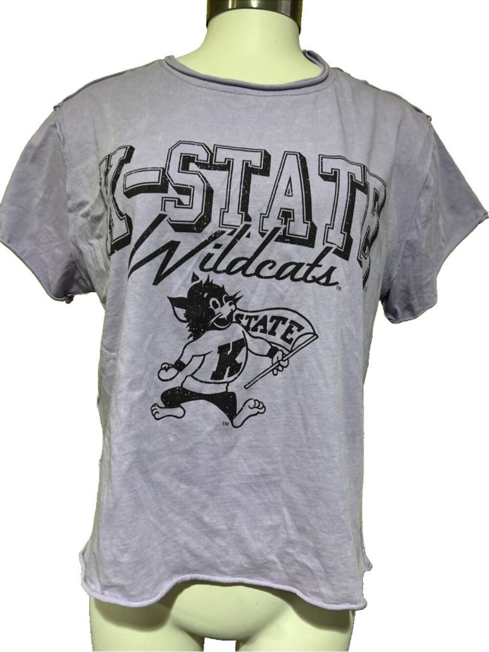New K-State Wildcats Shirt Women Small Purple Colosseum